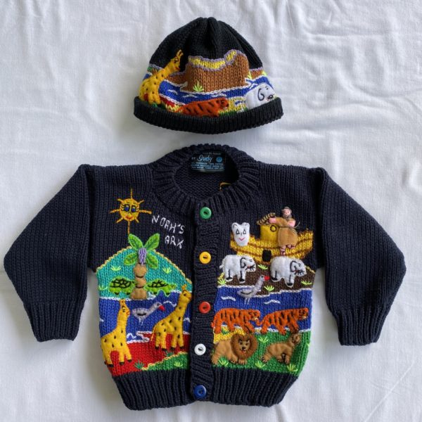 Handmade hat and sweater